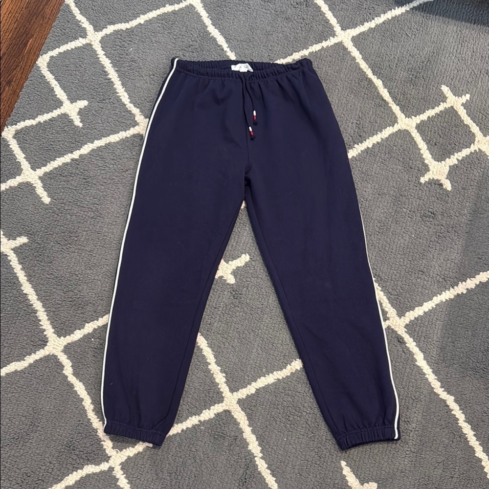 AQUA X Venus Williams Navy Sweatpants With Piping